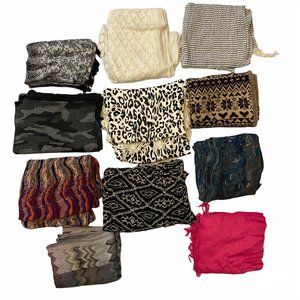 Bundle of 11 Women Scarves